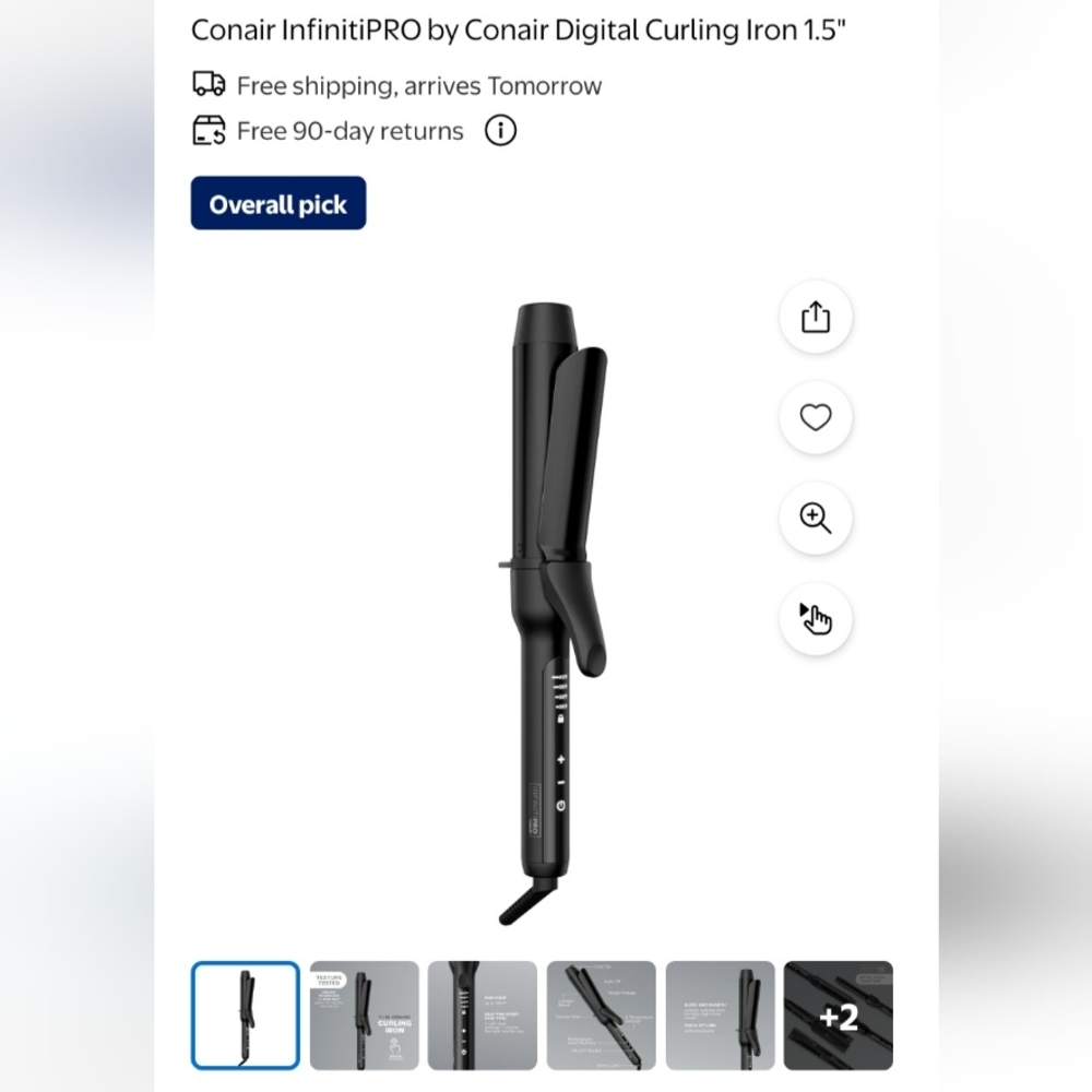 Black Curling Iron